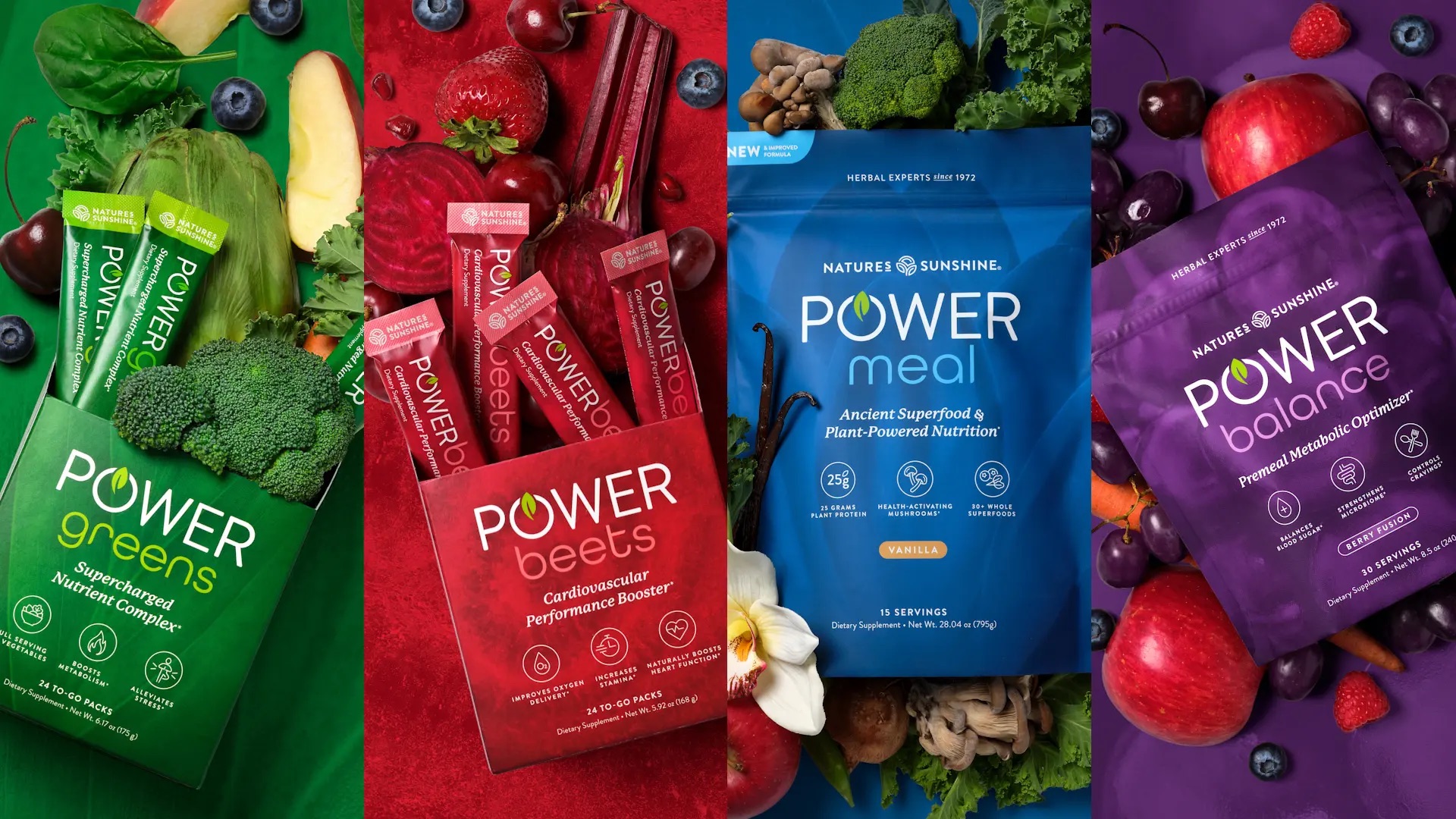 Nordic skincare products on a wooden surface